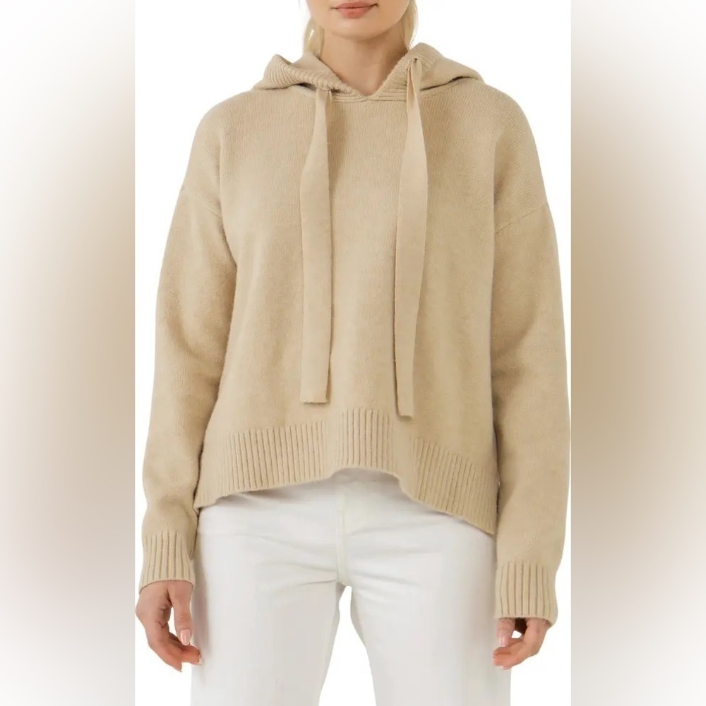 LIKE NEW Nordstrom Free the Roses Hoodie Sweater, Medium